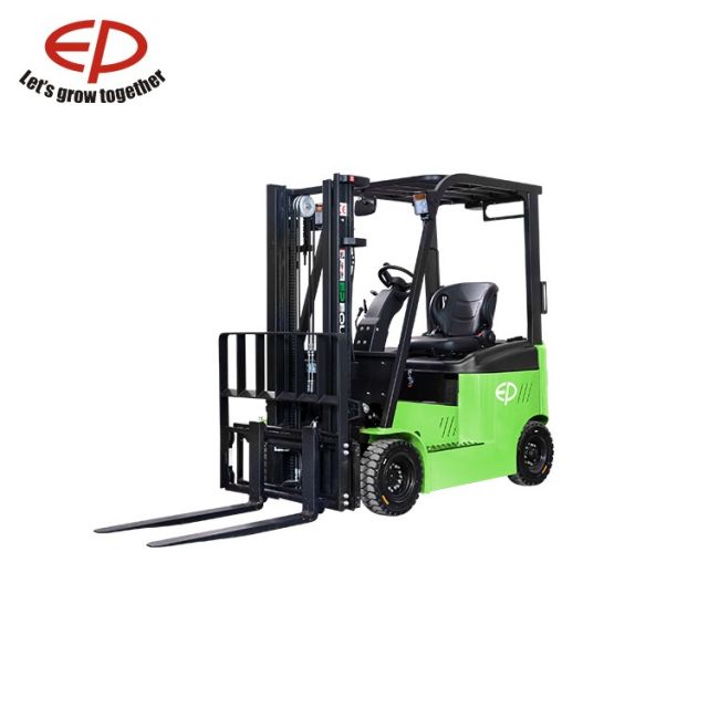 Electric forklift truck EP 2 ton 4 wheel CPD20L1 6m lift height for warehouse sale