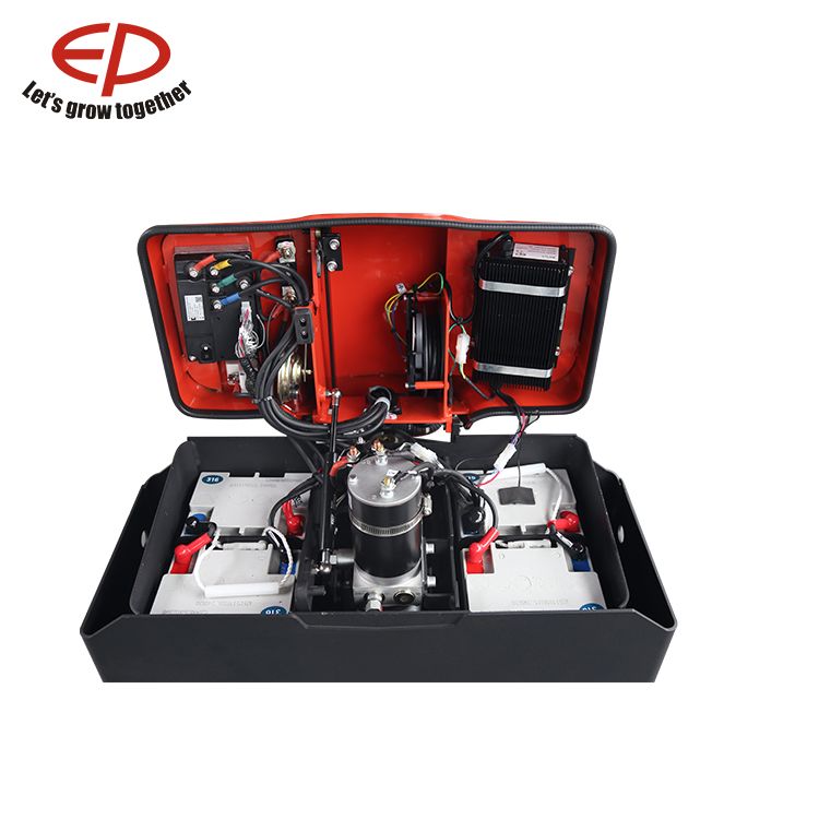 EP small electric pallet truck 48V power 2 ton for warehouse sale, MACHMALL