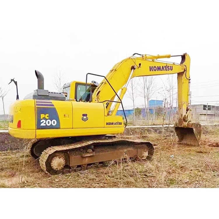 KOMATSU PC200-8 Old Excavators Excavating Equipments Tracked Excavator For Sale