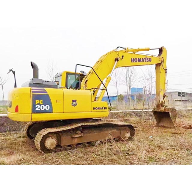 KOMATSU PC200-8 Old Excavators Excavating Equipments Tracked Excavator For Sale