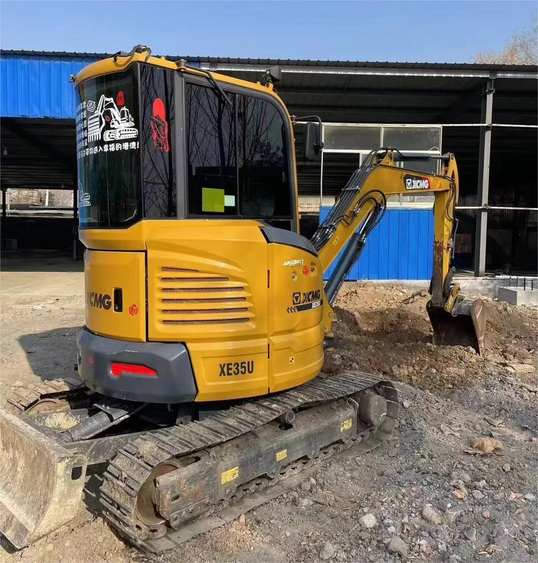 XCMG official manufacturer used mini excavator XE35U 3 ton with good price