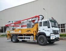 XCMG Concrete Pump Truck Used HB37V Mounted Concrete Pump Truck Trade