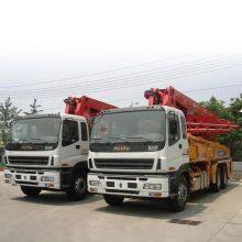 XCMG Used Cement Pump Truck HB52 Line Mini Cost Of Used Concrete Mixer Truck