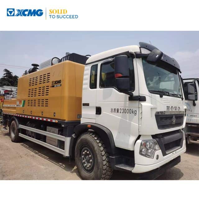 XCMG Official Used 52 Meter Truck Mounted Concrete Pump HB52V for Sale