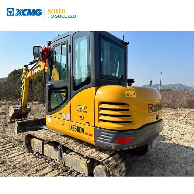 XCMG Used Micro Excavator XE60DA Second Hand Excavator In Korea