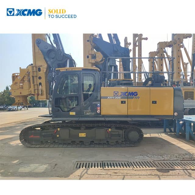 XCMG XR130E 50m Used Mini Rotary Drill Rig Piling Drilling Machine