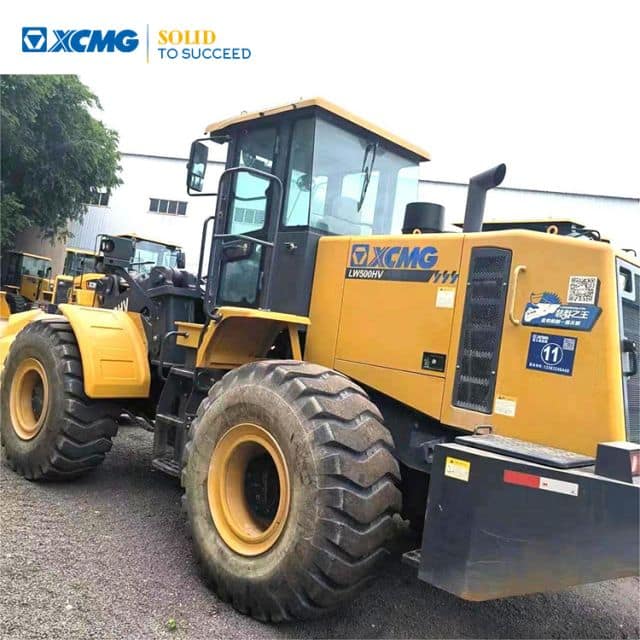 XCMG Used wheel loaders LW500FV Used wheel loaders for all kinds of earthworks