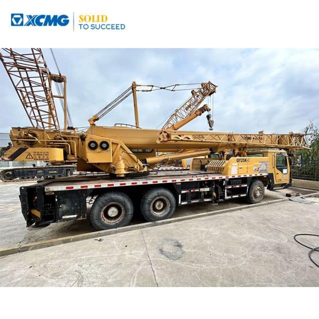 XCMG official 25 ton Used Truck Cranes  QY25K-II price For Sale