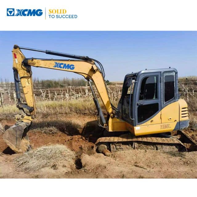 XCMG official 2017 year XE55DA used small crawler excavator price for sale