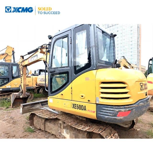 XCMG official 2021 year XE60D second hand crawler excavator for sale