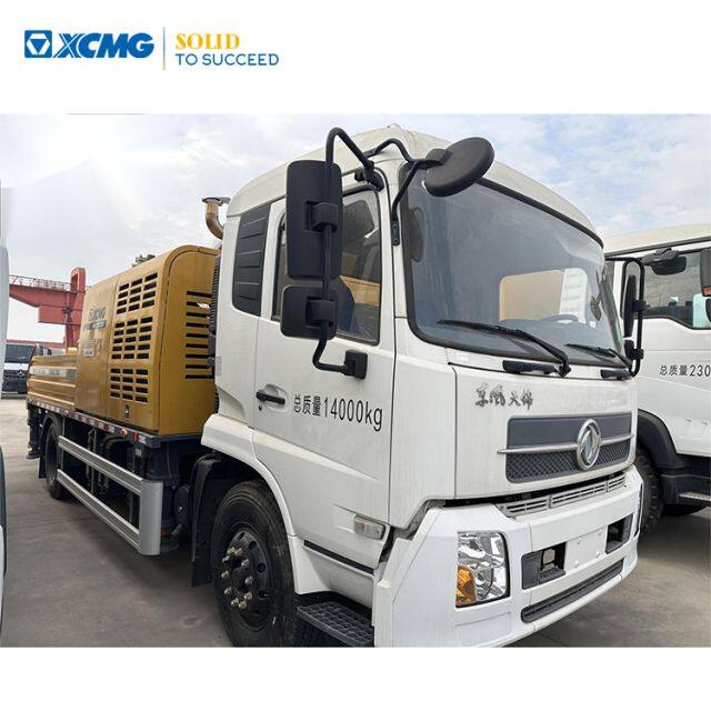 XCMG Official HBC10022V Used truck mounted concrete pump with good quality and high efficiency