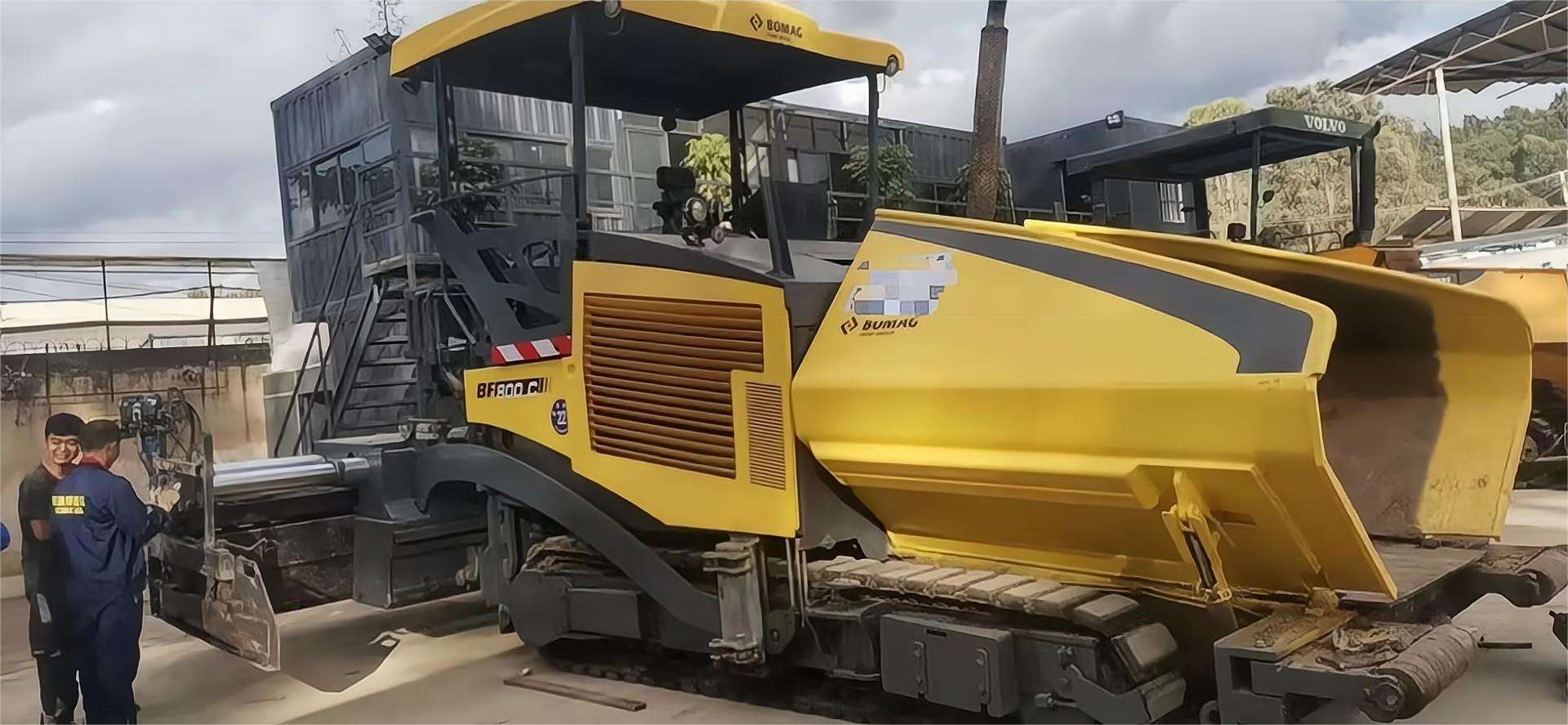 BOMAG BF800C Asphalt Paver Used Asphalt Pavers For Sale, MACHMALL