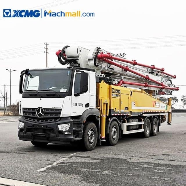 XCMG Official China 60m Used Concrete Pump Truck HB58V For Sale