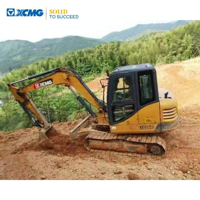 XCMG 6 Ton Used Hydraulic Crawler Small Excavator XE60DA