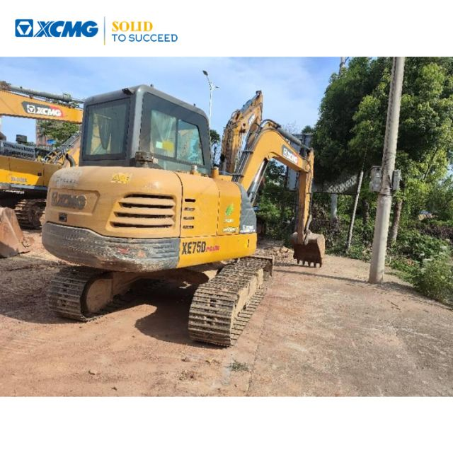 XCMG used mini excavator XE75D