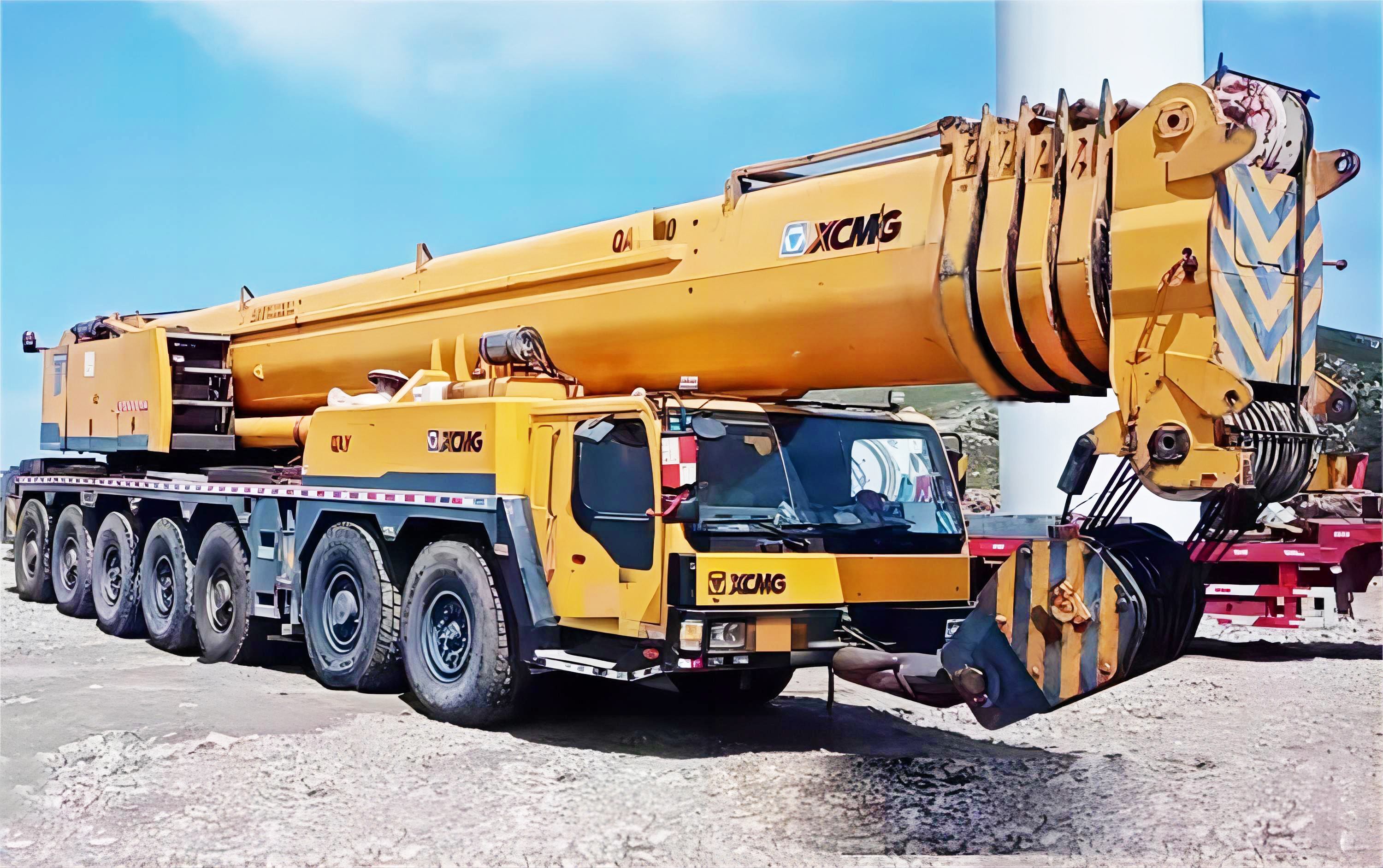 XCMG Official QAY300 Used Boom Truck Crane Used Mobile Cranes For Sale
