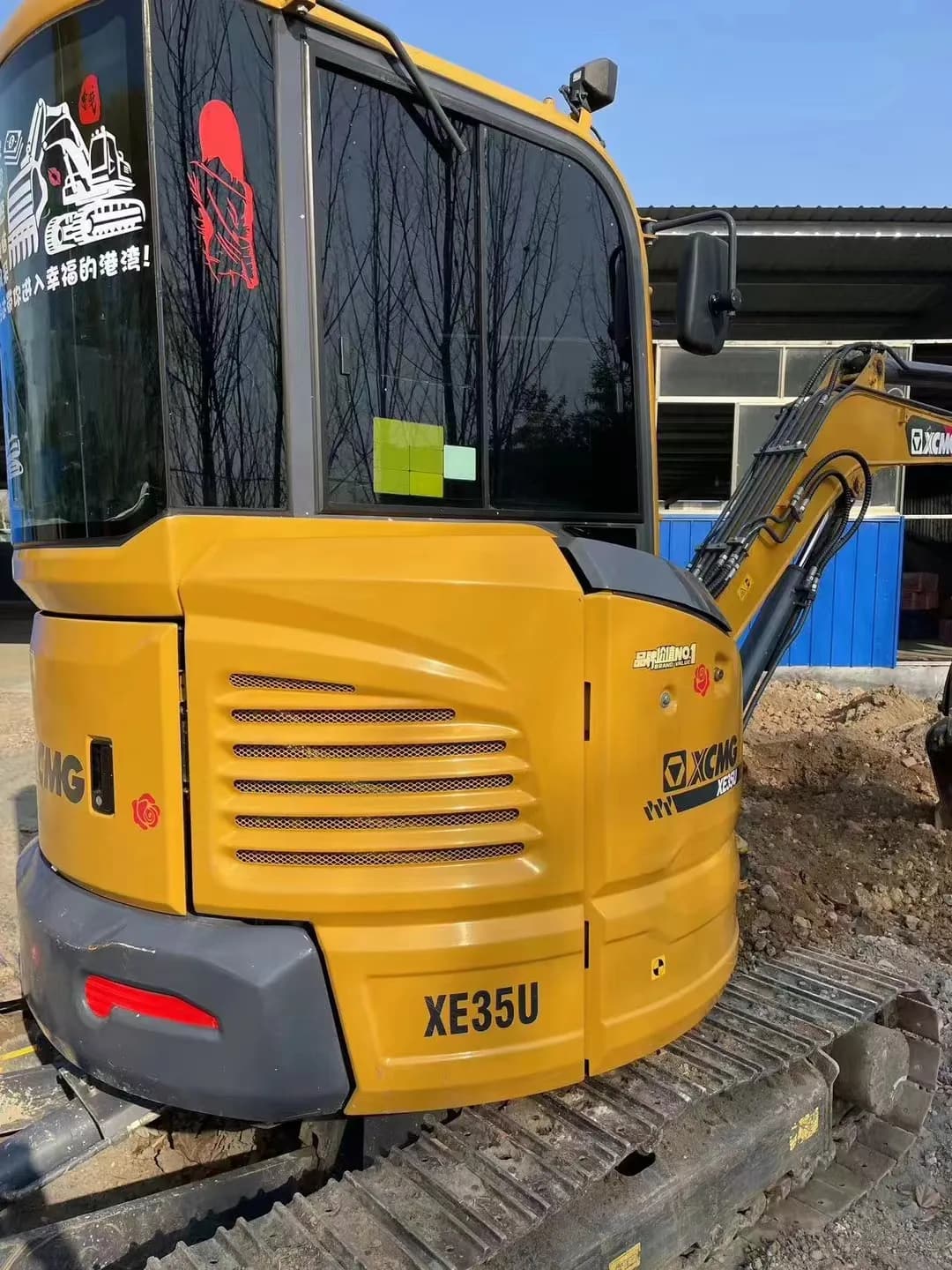 XCMG official manufacturer used mini excavator XE35U 3 ton with good price