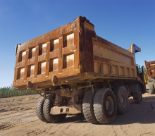 XCMG Factory Direct Supply 2021 used Dump Truck XDR80T With Cheap Price