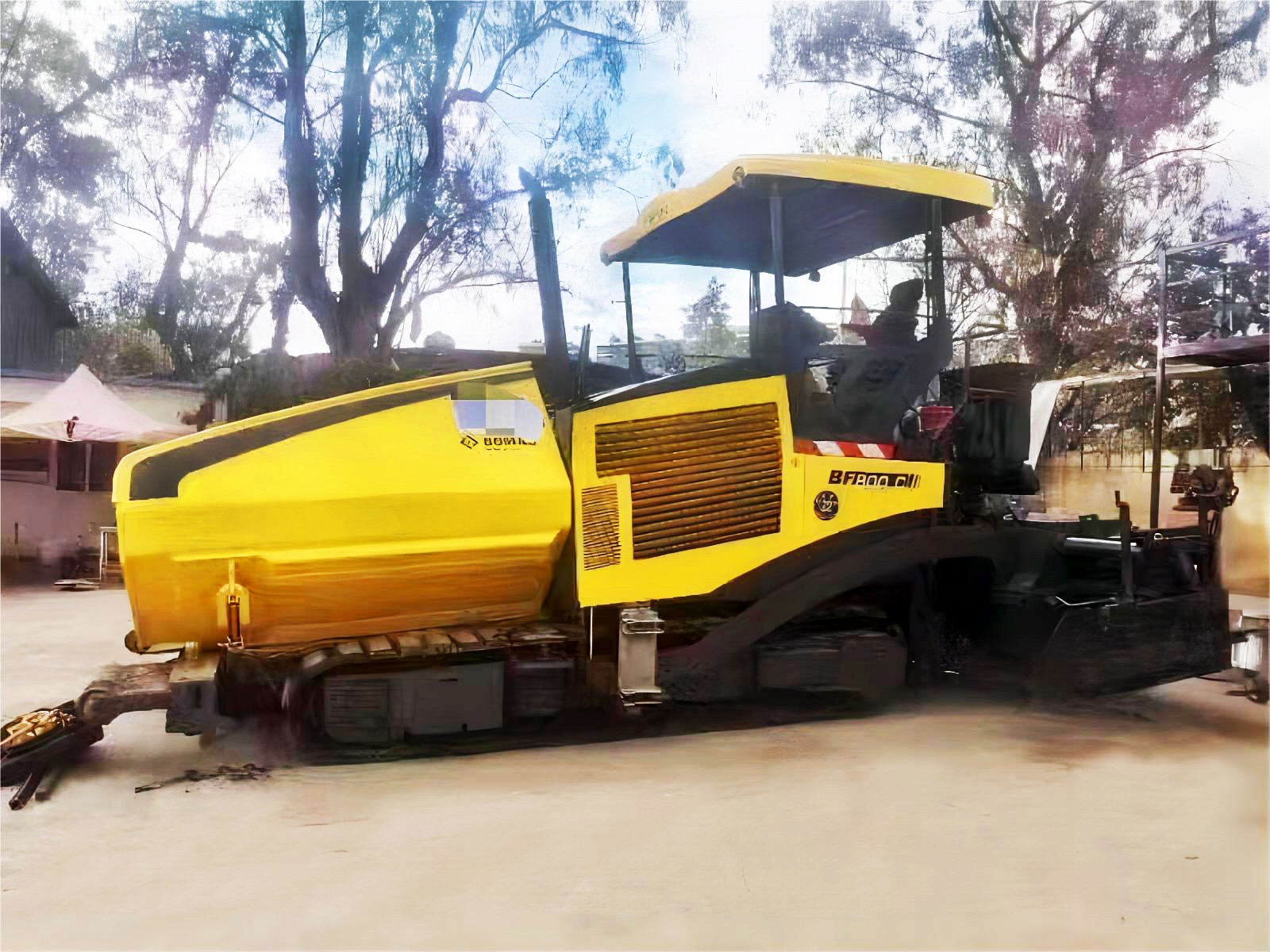 BOMAG BF800C Asphalt Paver Used Asphalt Pavers For Sale, MACHMALL