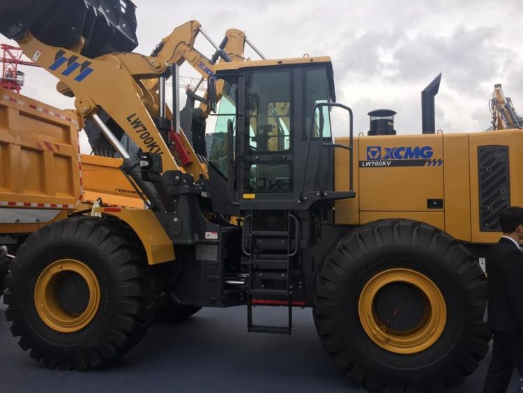 XCMG Used Wheel Loader 7ton LW700KV Bucket Loader For Sale, MACHMALL