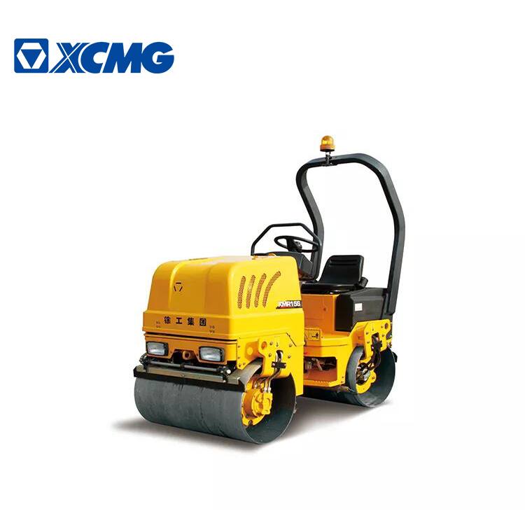 XCMG Used 1ton Mini walking hand single drum roll road roller XMR053 For Sale