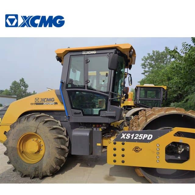 XCMG Used XS115PD 10 Ton Vibratory Road Roller popular