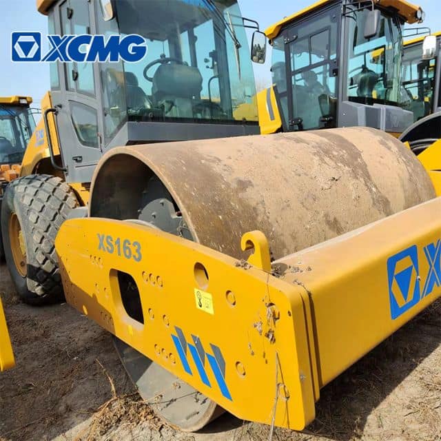 XCMG offical 16T XS163 Small Used Road Roller Japan quick delivery