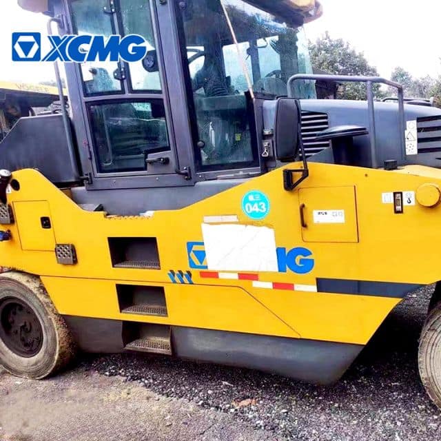 XCMG official Used XP263S 26 ton pneumatic rubber tire road roller for sale