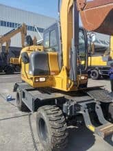 XCMG Official Used Hydraulic Wheel Excavator 6 Ton XE60WD Wheeled Excavator for Sale