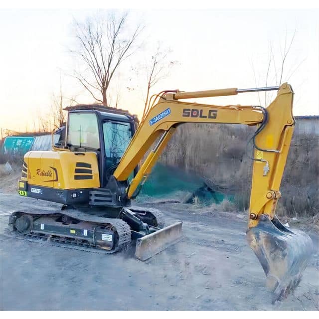 SDLG E660F Hydraulic Excavator Excavating And Grading Used Excavators For Sale