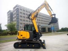 XCMG Official 8 Ton Cheap Used Second Hand Hydraulic Excavator Price XE80