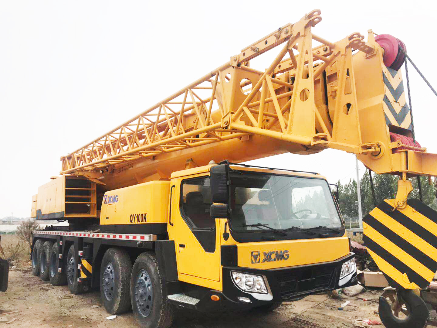 XCMG Second Hand Truck Crane 100t Machinery Used QY100K For Sale, MACHMALL