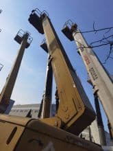 XCMG official 28m Used telescopic boom lift GKS28 stock discount  For Sale