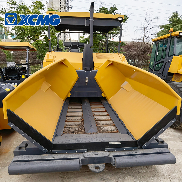 XCMG offical RP753 Used Asphalt Pavers For Sale 7.5M second hand XCMG