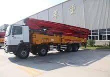 China XCMG 56m HB56 Used Concrete Pump Truck For Sale