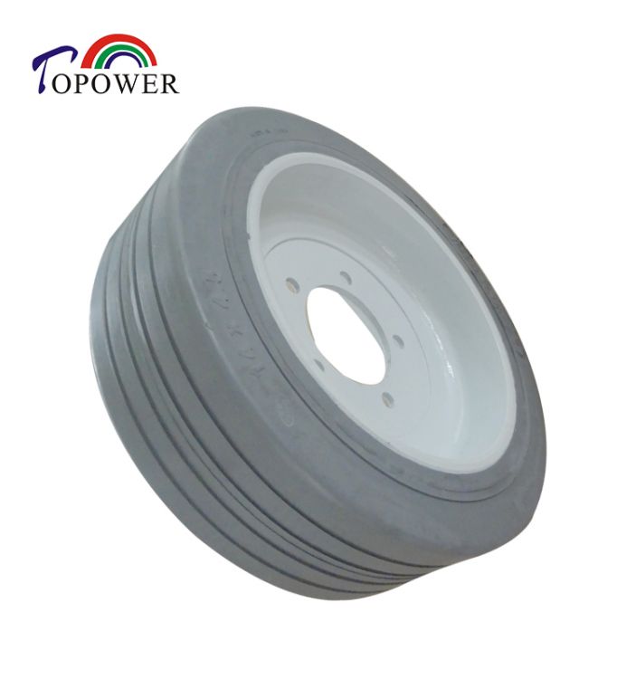 scissor lift solid rubber tire 15x5 14x4.5 12x4.5 16x5, MACHMALL