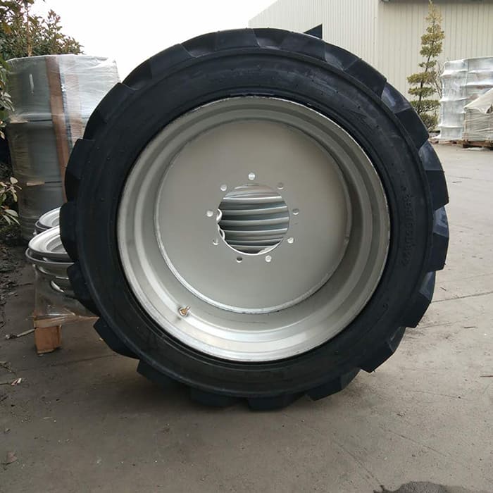 pu foamed filled rubber tyre  pu filled tire
