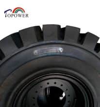 Heavy Duty Loader Tires Solid Rubber Wheel 18.00-25 Suitable for Port Metallurgy Industry