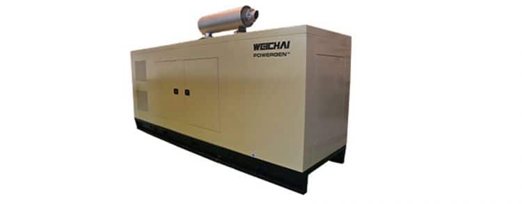 WEICHAI 247.5KVA-495KVA Low noise Generator Set