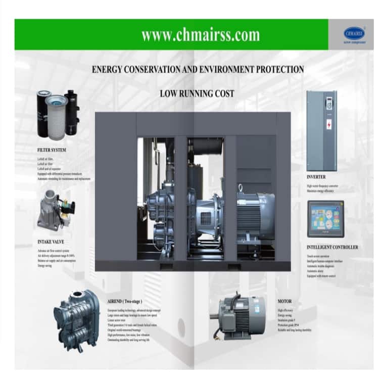 WHS Series Oil-free Low Pressure Air Compressor