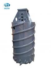 Pluto core barrel with bullet teeth rotary drill bucket for sale
