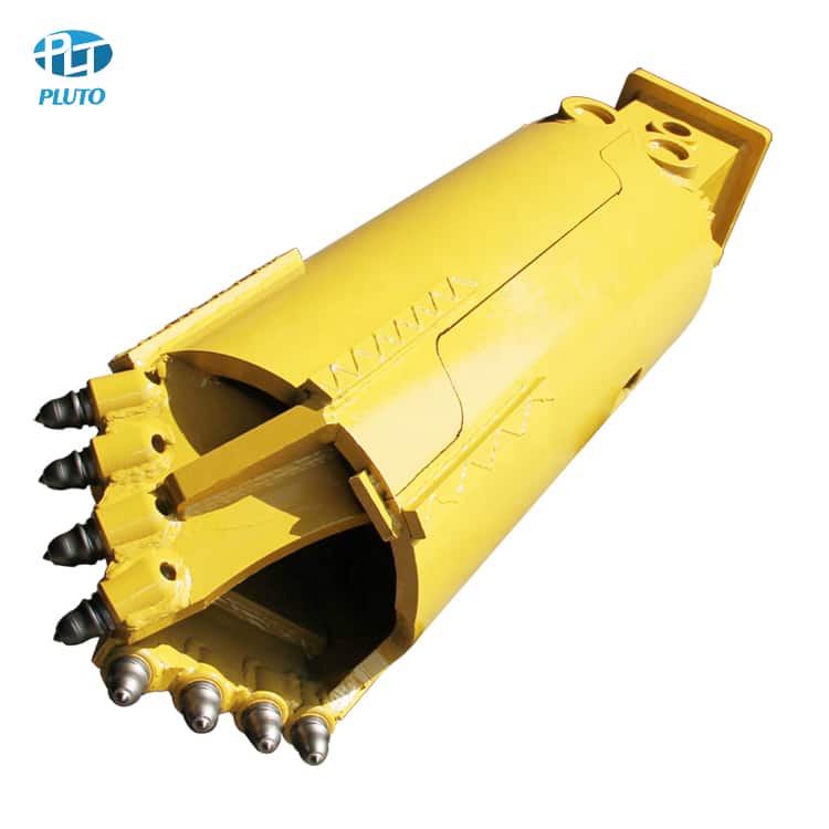 PLUTO Rotary drilling tools open type body drilling bucket for sale