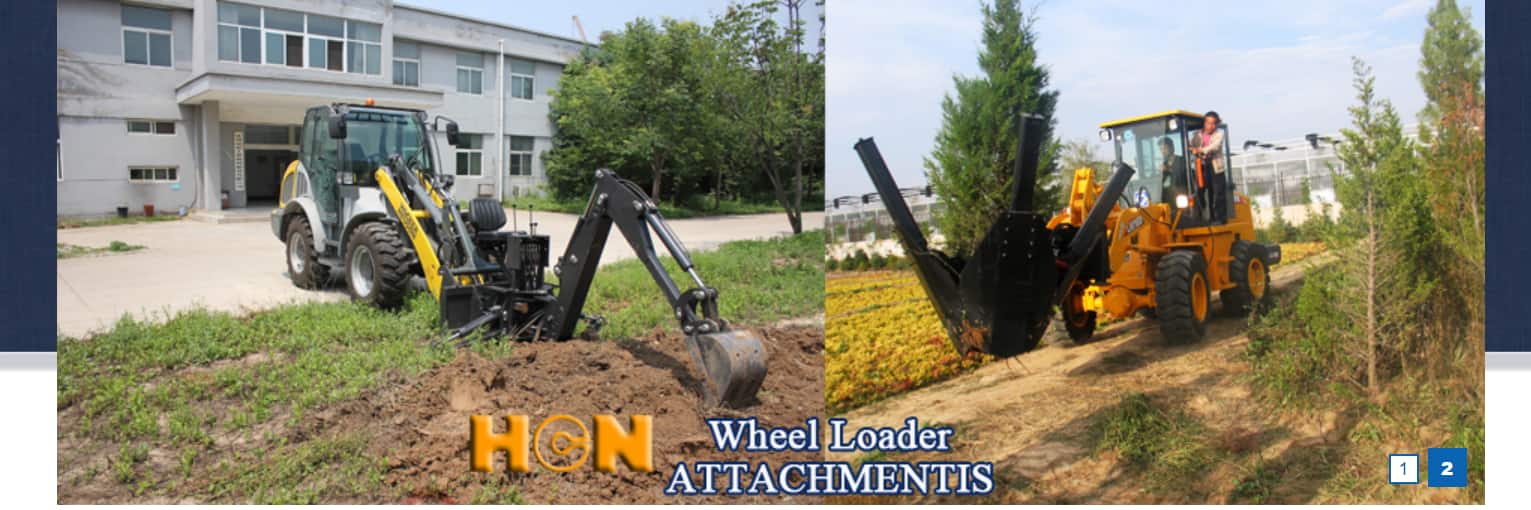 HCN Skid steer Loader Attachments Wheel Loader Excavator Truck Fork Lift Telescopic Handler