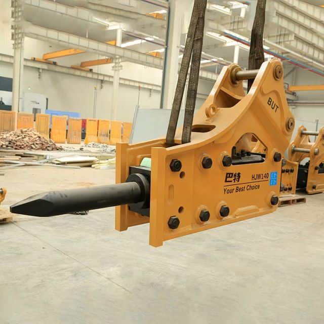 Excavator accessories BUT hydraulic hammer HJW140 140mm chisel price