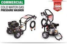 Commercial Cold Water Gas Pressure Washer