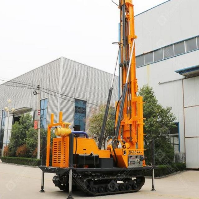 JDL-300 mechanical top drive water and air dual purpose drilling rig