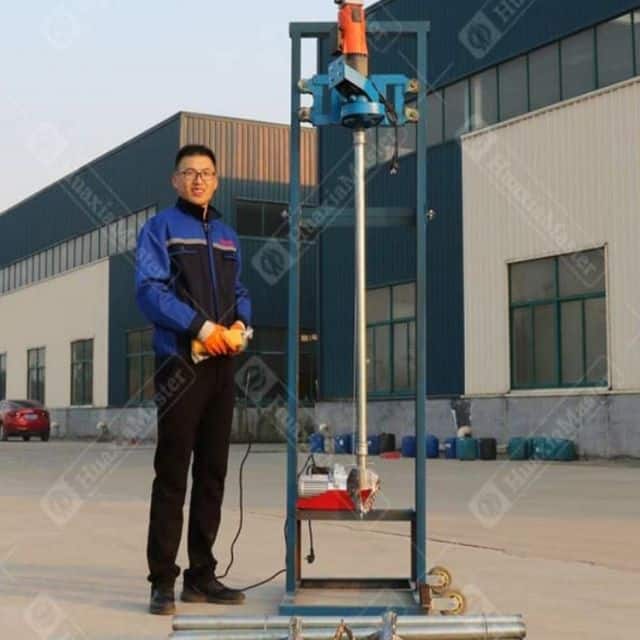 SJD-2B collapsible electric water well drilling rig
