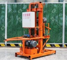 SJDY-3B ground source heat pump water well drilling rig