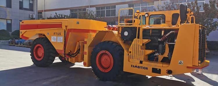 Fambition 15 ton underground truck FT15 for mining price