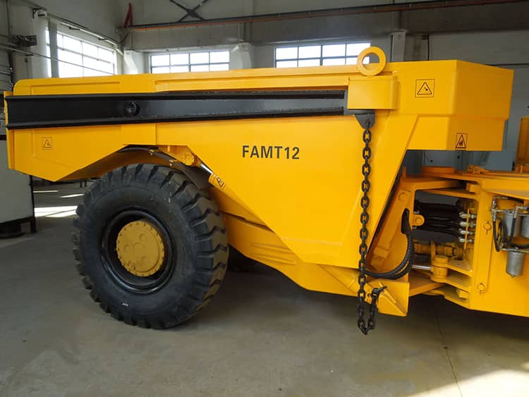 Fambition underground mining dump truck FT12 12 ton truck price